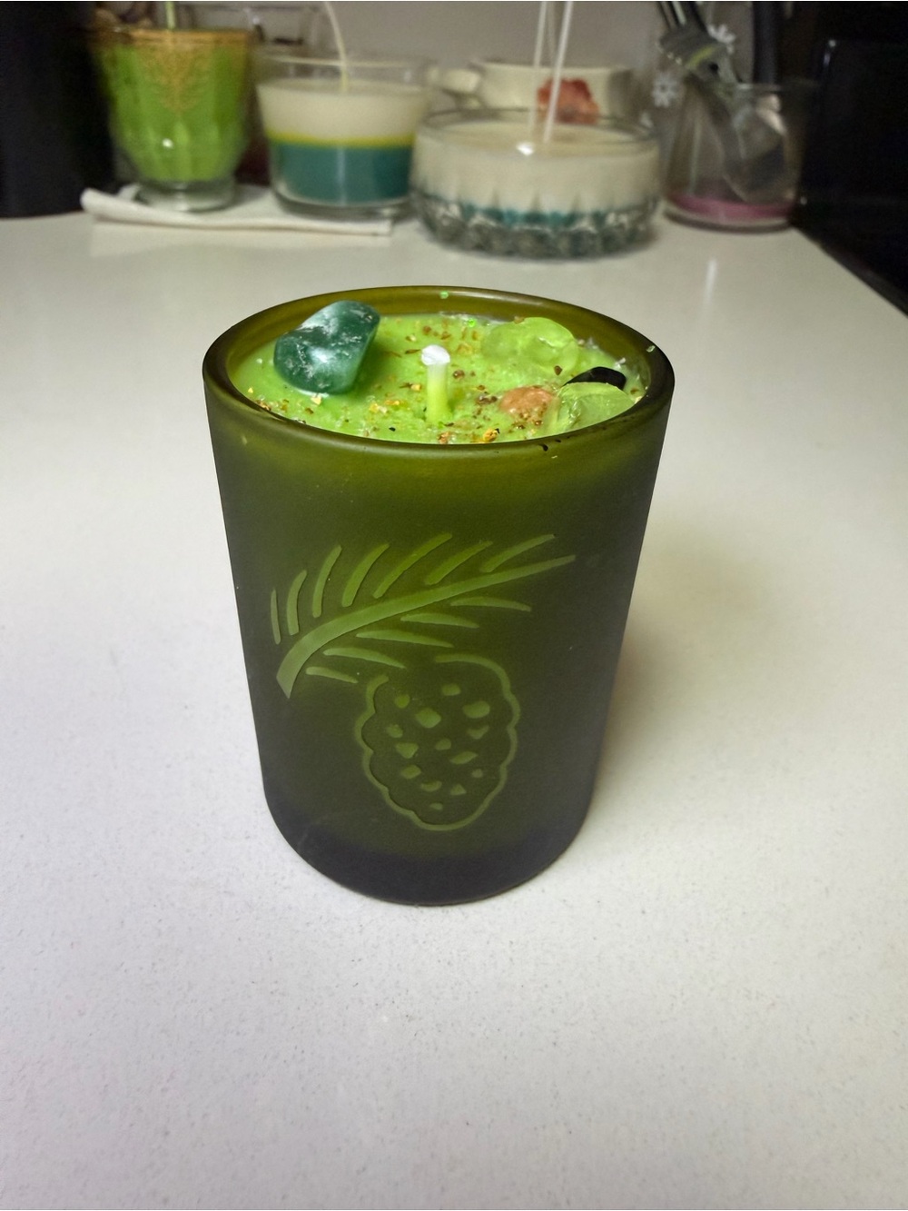 “Shot of Citrus” 2.7oz Orange Citrus Scented Handcrafted Soy Candle